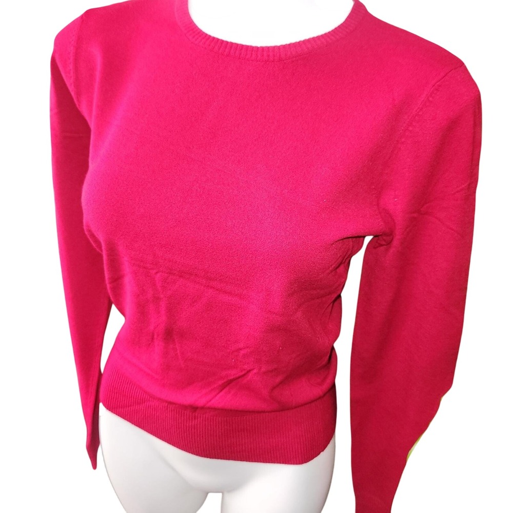Vintage Red Knit Sweater Carlisle Size‎ Medium